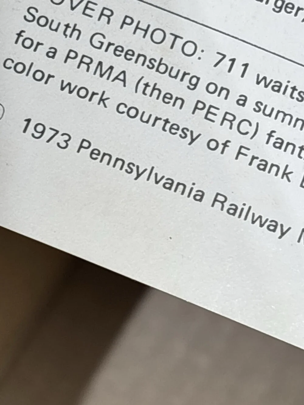 West Penn Railways 1973 Pennsylvania Railway Museum Association Not A Reprint